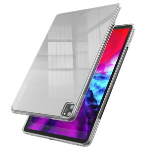 Asgens iPad Pro 12.9 �C���` 2020 �N���A�P�[�X�A�����V���R���P�[�X �_��ȃ\�t�g TPU �V���R���ی�J�o�[ 2020 iPad Pro 12.9 �C���`���f�� A2229 / A2233 / A2069 / A2232 �p
