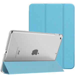 MoKo iPad 9 P[X 2021 iPad 10.2 P[X 9/8/7(2021/2020/2019)  I[gX[v@\ ^ X^h O܂ PUU[ n}CNt@Co[ h~ X}[gP[X MistBlue