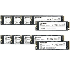 Patriot P300 128GB Internal SSD - NVMe PCIe Gen 3x4 - M.2 2280 - Solid State Drive - 10 Pack