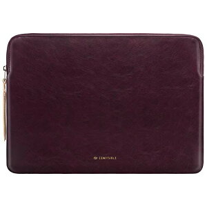 Comfyable Slim Laptop Sleeve 15 Inch Snugly Compatible with MacBook Air 15-in M4 2025 A3241 M3 2024 A3114 M2 2023 A2941, PU Leather Bag Waterproof Cover Notebook Computer Case for Mac