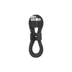 NATIVE UNION ilCeBujIjBelt Cable USB-C to USB-A 1.2m }[dP[u U[Xgbvt iPhone 16, Samsung Galaxy Z Fold 6, Flip 6, S24 Ultra, Pixel 9 Pro, iPad ProΉ (Cosmos)