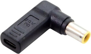 CNCTWO(RlNgc[)IBM Len ovo Ȃ65W o 20V PD[d Type-C(X)  DC7.9x0.9mm(IX)ϊA_v^ G~[^ gK[m[gp\R ^ubg (7.9*5.5mm)