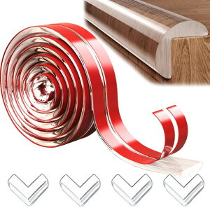 Lamiishop �R�[�i�[�K�[�h ���� �p�K�[�h 3M+4��L�^�p�J�o�[ |��15mm �R�[�i�[�N�b�V���� �Ԃ���� �p�N�b�V���� �� �p �J�o�[ �N���A �������� �e�[�u�����Ǖی� �p �ی� PVC�f�� �����S����
