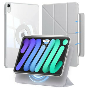 iPad mini7 �P�[�X (A17 Pro�A2024) iPad mini ��7/6���� �P�[�X �܂肽���݃X�^���h ���O���\�}�O�l�b�g�J�o�[ �c�u��/���u���X�^���h Pencil Pro/USB-C �Ή� �ϏՌ� �ϗ����ی�