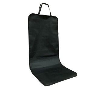 YBGGJO ペット用ドライブシート 車載カバー ペットシートカバー バックルタイプ 犬 車 シート 滑り止め 防水防汚 水洗い可能 ブラック