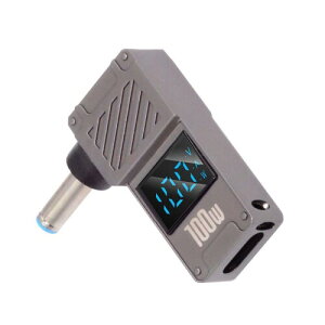 NFHK USB C - DC A_v^[AUSB C X - DC 4.5x3.0mm HP o WbN vO PD 100W m[gp\R[dA_v^[Abg\t