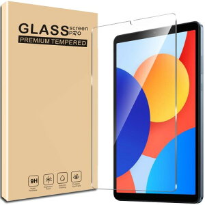 UNEED Redmi Pad SE 4G 8.7�C���` �p�� �t�B���� ���b�h�~�[ Pad SE 8.7�C���` �p�� �K���X�t�B���� �����t���ی�t�B���� �����^�b�`�\�t��/�C�A�[��/�P�[�X�Ɗ�����/�d�x9H/��U�h�~/�w��h�~