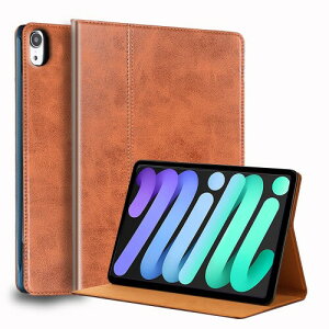Gexmil �P�[�X iPad Mini ��7���� A17 Pro 2024, iPad Mini ��6���� (2021),8.3 �C���`,�������U�[�� �ϏՌ��� �y�� �h�w�� �h��,�I�[�g�X���[�v/�E�F�C�N,�A�W���X�^�u���X�^���h,�u���E��