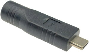 CNCTWO(コネクトツー) USB Type-C(オス)-DC(外径3.0/内径1.1mm)(メス)PD出力変換アダプター, 20V出力対応, ノートパソコン充電 エミュレータ トリガーC2PDUCMDF3011ST