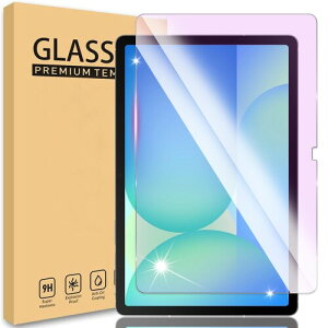 �u���[���C�g�J�b�g For Galaxy Tab S10 FE Plus �p�� �K���X�t�B���� 13.1�C���` �t�C���� For Galaxy Tab S10 FE+ �p�� �ی�t�B���� �Ռ��z�� �ڂɗD���� �\��t���ȒP �C�A�h�~ ������ �����ߗ� ��U
