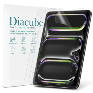 DIACUBE iPad Pro 11�C���` M5 (2025) / M4 (2024) �A���`�O���A�}�b�g�t�B�����w��h�~ ���˖h�~ �C�A�h�~ ���t���ȒP