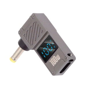 NFHK USB C - DC A_v^[AUSB C X - DC 4.0x1.7mm o WbN vO PD 100W m[gp\R[dA_v^[Abg\t