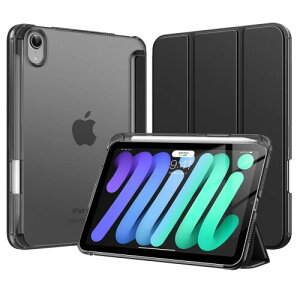 TiMOVO iPad mini7 �P�[�X (A17 Pro) iPad mini ��7/6���� �P�[�X (8.3�C���`�A2024/2021) �X���� �O�܂�2WAY�X�^���h �y�����[ PencilPro/��2������[ PC�������o�b�N PU���U�[ �Ռ��z�� �I�[�g�X���[�v�@�\