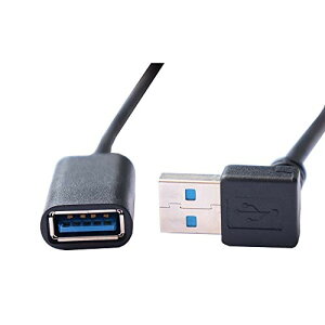 ViViSunUSB 3.0 L^ E90°ϊP[u ^CvAIX- ^CvAX  5Gbps̃f[^][h USB 3.0 P[u (L(0.25M), Black)