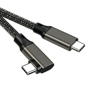 Type C to Type C �P�[�u�� L�� 2m Popolier USB 3.2 Gen2x2 USB-C to USB-C �P�[�u�� USB 3.2/3.1�Ȃǉ��ʌ݊����� �X�}�[�g�t�H���A�^�u���b�g�A�m�[�g�p�\�R���̃^�C�vc�@��ɑΉ� (�K���F)