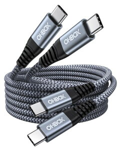USB Type C �P�[�u�� 1M 2�{ 60W�}���[�d �^�C�vC �P�[�u�� �f���h�~ USB C iPhone �[�d�P�[�u�� �^�C�vC USB�P�[�u�� iPhone17/16/15�V���[�Y/iPad/MacBook Pro/Galaxy S24/Matebook/iPad/Xperia��USB-C�e��Ή�
