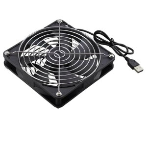 pt@12cm USB @ PC N[CPUp DC 5V 120X120X25mm P[Xt@ m[gp\R /[^[/PS4/PS3/PS2/Xbox Ή