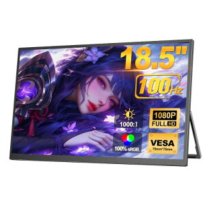 Mayfee oCj^[ 18.5C` 100Hz Q[~Oj^[ FHD 1920 x 1080 LF IPStpl oCfBXvC ^X^h VESAΉ HDR[h Xs[J[ Type-C/~j HDMI PS4/XBO