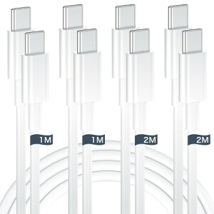 USB C P[u ^Cvc 1M/2M e2{ PDΉ 60W}[d fh~ f[^] Type-C to Type-CP[u for iPhone 16/15 Pro/Plus/Pro Max MacBook iPad Galaxy Sony Google Pixel 7aUSB-CeΉ