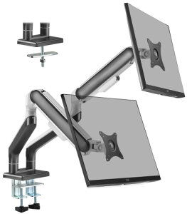 ETHU ω׏d 15KGΉ PCfAj^[A[ fA 2 tfBXvCA[ 17`35C`Ή VESA 75x75mm 100x100mm