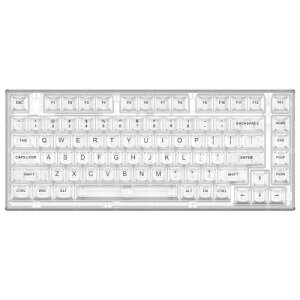 YUNZII X75 PRO 82L[CX zbgXbvΉ pz JjJQ[~OL[{[h L[Lbv BT5.0/2.4G/USB-C KXPbgL[{[h Windows/Macp ZKF؎擾 (NX