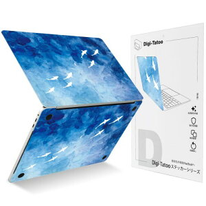 Digi-Tatoo �X�L���V�[�� MacBook Pro 16.2 �C���` M4 M3 M2 �`�b�v 2024 �ƌ݊������� A3403 A3186 A2991 A2780 A2485 �J�o�[ �P�[�X �t�B���� �X�e�b�J�[ �ی� ���O���\�A�����h�~����юc�����t�� (