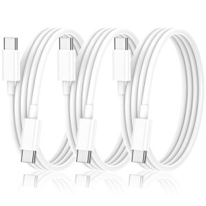  USB C P[u 60W }[d 1M 3{Zbg [dP[u ^Cvc f[^] fh~ ϋv fo͕s Type-c to Type-c R[h for iPhone 16/15 Pro/Plus/Pro MaxAfor MacBook Air 13 inch/IPad Pro/Air