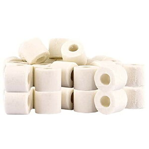 ろ過材 ろ材 水槽 観賞魚 濾過材料 水族館 硝化細菌培養 浄化 水質改善 安定 淡水と海水に適用 (ガラスセラミックリング)