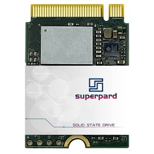 Superpard SSD 512GB M.2 2230 NVME PCIe Gen 4.0x4 30mm �����^SSD Steam Deck ROG Ally Microsoft Surface Pro7/Pro8/Pro9+/ProX/laptop3/laptop4/laptop Go Ultrabook GPD�ȂǓK�p�i512GB M.2 2230 4.0�j