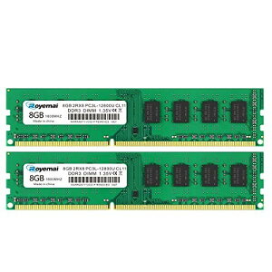 DDR3 12800 1600mhz PC3L-12800U 16GBLbgi2X8GBj8GB DDR3L Dimm 2Rx8 1.35V / 1.5V CL11fXNgbvRs[^[pRAM