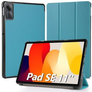 Hianjoo Xiaomi Redmi Pad SE �Ή� �P�[�X 11�C���` �^�u���b�g�P�[�X Redmi Pad SE 11�C���` �Ή� �J�o�[ �X�^���h�@�\�t�� �I�[�g�X���[�v�@�\ PU���U�[ �S�ʕی�P�[�X �y�� ���^ �C�菝�h�~ - �~��