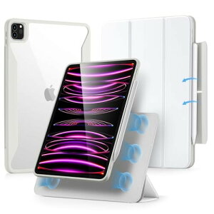 ESR iPad Pro 12.9 P[X 6/5(2022/2021)p Pencilz_[t O\}OlbgJo[ cu/uX^h Pencil 2Ή Rebound 360V[Y zCg