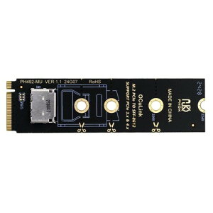 Xiwai PCI-E4.0 2280mm M.2 M-Key  Oculink SFF-8612 SFF-8611 ւ̃Ro[^[zXgA_v^[ANVME U.2 SSD eGPU p