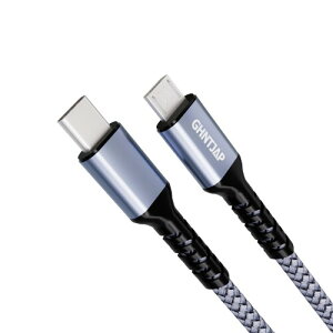 GHNTJAP Micro USB Type-C P[u 1.5M USB C to Micro USB OTGP[u }CNusb ^Cvc USB2.0f[^] [d MacBook/Pixel/Galaxy̑AndroidfoCXɑΉ