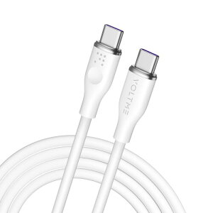 USB Type C P[u VOLTME 100W PDΉ }[d ϋv usb P[u VRfލ̗p ܂Ȃ fh~ iPhone 16/15AMacbook Pro/Air iPad m[gp\R Galaxy Google Pixel Android(AhCh) e