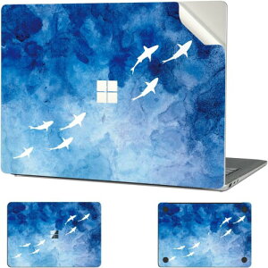 Surface ��p�X�L���V�[�� �J�o�[ �X�e�b�J�[ 2024 Surface Laptop 13.8�C���` (��7���� Copilot PC) �p �S�g�ی�A���O���\�A�����h�~����юc�����t���[ (���C�ƌ~)