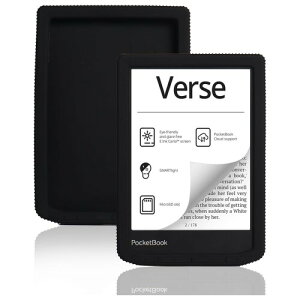 Mingfeng Slim Soft Silicone Back Cover For Funda PocketBook Verse Pro Case PB634 PB629 6 eBook Shockproof Protective Shell (PocketBook Verse Pro Case PB634 PB629 6)