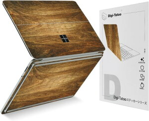 Digi-Tatoo Surface ��p�X�L���V�[�� �J�o�[ �X�e�b�J�[ (2023 Surface Laptop Studio 2�p) �S�g�ی�A���O���\�A�����h�~����юc�����t���[ (�؂̖͗l II)