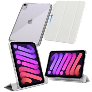 MS factory iPad mini 7 6 �p �P�[�X mini7 (A17 Pro 2024 ��7����) mini6 (2021 ��6����) ���O���\ �y�� �ϏՌ� �J�o�[ �c�u��/���u���X�^���h �A�C�p�b�h�~�j �\�t�g�t���[�� �w�ʓ��� �z���C�g�O��