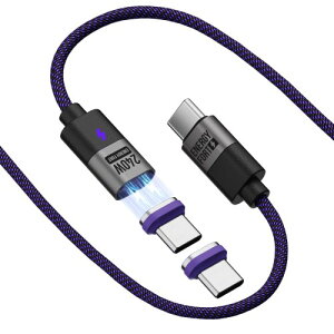 SIKAI CASE 240W }Olbg PD [dP[u E Type-CPD3.1 USB-CΉ 240W܂ 5A } ho C iPhone 15/iPhone 15 Pro/Samsung GalaxyX}zȂ/MacBook Pro/Air iPad ProȂǂɑΉ (1.8m*1{+2[q(Type-C))