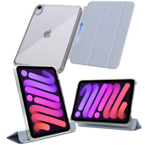 MS factory iPad mini 7 6 �p �P�[�X mini7 (A17 Pro 2024 ��7����) mini6 (2021 ��6����) ���O���\ �y�� �ϏՌ� �J�o�[ �c�u��/���u���X�^���h �A�C�p�b�h�~�j �\�t�g�t���[�� �w�ʓ��� �y�[���E�B�X