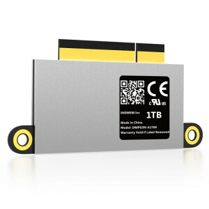 INDMEM 1TB NVMe PCIeSSD pAbvO[hLbg ǂ tc[t Ήf MacBook Pro 13C` 2016 A1708 (EMC 2978jC 2017 A1708 (EMC 3164)