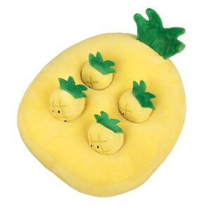 Rowaica ペット おもちゃ 犬 猫 知育 噛む ノーズワーク おやつ隠し エサ入れ ストレス解消 嗅覚訓練 (パイン)