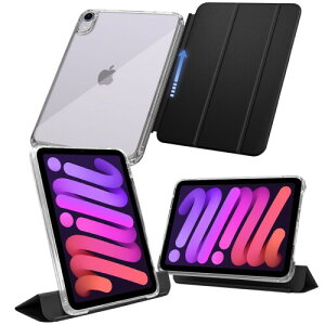 MS factory iPad mini 7 6 �p �P�[�X mini7 (A17 Pro 2024 ��7����) mini6 (2021 ��6����) ���O���\ �y�� �ϏՌ� �J�o�[ �c�u��/���u���X�^���h �A�C�p�b�h�~�j �\�t�g�t���[�� �w�ʓ��� ���b�`�u���b
