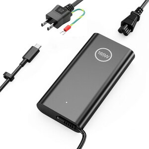 165W GaN USB C �m�[�g�p�\�R���[�d�� �Ή��@�� Dell XPS 17 9720 9730 Precision 5690 5680 3581 3580 Latitude 9440 7640 7340 5540 5440 5340 Inspiron 14 Plus 7430 AC�d���A�_�v�^�[�y�уP�[�u��