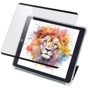 ���E���y�[�p�[���C�N�t�B���^�[ iPadAir10.9(��4���� ��5����) iPadPro11(��1�`��4����)�p ���̂悤�ȕ`���S�n �}�O�l�b�g��1�b���E�\ �t���ی�t�B���� (iPad Pro 11 / iPad Air 10.9�j