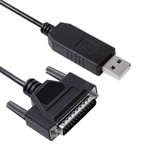 Usangreen USBvO~OP[u Fanuc CNC DNC Fanuc 6 10 11 12 15 16 18 21V[Y \tgEFAt[ CNC-SW-25M USB - DB25 IX R\[P[u Fanucp FT231XS`bv