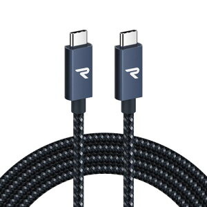 RAMPOW USB-C & USB-C P[uPD3.0/QC3.0[d 4K/60Hz fo͑Ή ϋv type-cP[u iPhone17/Air/16/16e/15 [d MacBook Pro/iPad Pro/Google Pixel^CvCΉ ݑΖ/ox lCr[ 2M