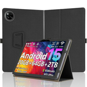 DOOGEE A9+/A9 Pro+ �ی�P�[�X DOOGEE �^�u���b�g 11�C���`2025�V�o�� �p�P�[�X �ی�J�o�[ �莝���o���h�t�� �����₷�� �X�^���h�@�\ ���p�x�Ή� �����^�� �ϏՌ� �����h�~ (�u���b�N)