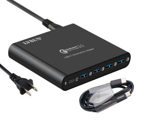 LVSUNPD[d Type C USBacA_v^[ }[d 80W 5|[g Type C P[utm[gp\R acA_v^[ ėp MacBook Nexus 6P 5X HP Asus Acer Sony Samsung Galaxy S7 iPhone iPad iPhone 8m[gp\R ac
